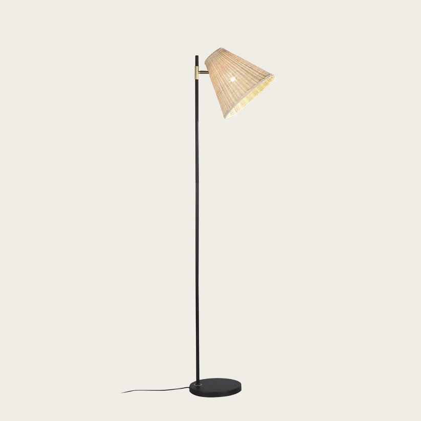 Rattan Floor Lamp